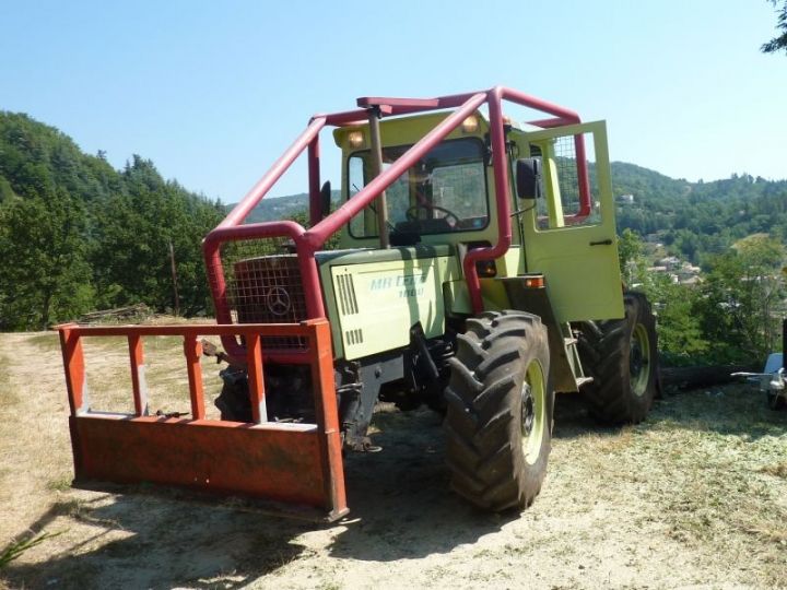 Défrichement terrain Ardèche - Débardage au mb track